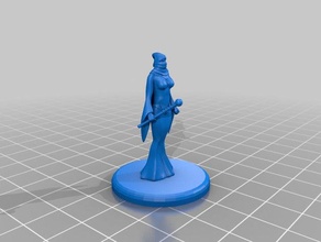 shadow weaver - masters universe miniature toys & games d&d dnd miniatures female he-man light switch motu witch 3d print model - Mito3D