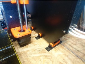 mmu2 filament buffer stand 3d printer accessories ikea lack mmu2s prusa i3 mk3s 3d print model - Mito3D