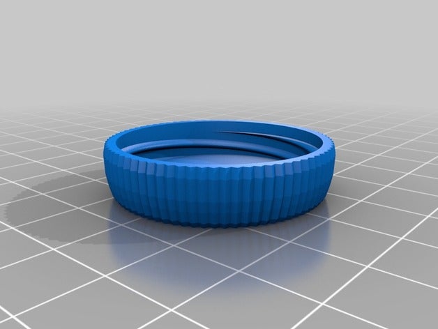 il mio euro contenitore coperchio zigrinato i contenitori su misura 3D print model - Mito3D