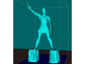 titan braavos pessoas dlp fdm jogo de tronos tenho homem miniatura escultura sexy estátua fortes 3d print model - Mito3D