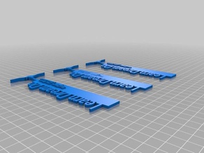 fwpl learner dreamer doer bookmark 3d printing 3d print model - Mito3D