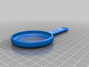 magnifying glass handle 3d printing 3d print model - Mito3D