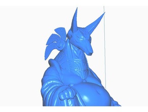 stargate anubis buda tv movies colección las esculturas el remix 3d print model - Mito3D