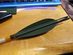 4 pollici penne vaso modalità sport & fitness all'aperto freccia le frecce di prua fletch 3d print model - Mito3D