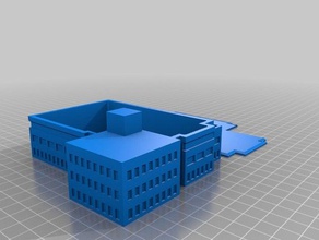 warwick bâtiment bâtiments et structures 3d print model - Mito3D