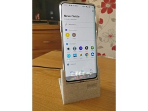 oneplus 7 pro desk stand phone holder mobile 3d print model - Mito3D