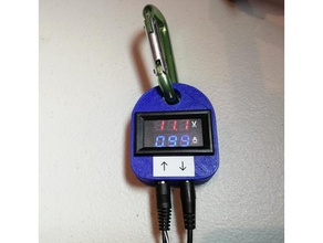 digital volt amp meter electronics power 3d print model - Mito3D