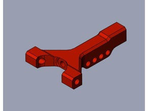 frontal inferior do braço da suspensão de rc drift r c veículos 3d print model - Mito3D