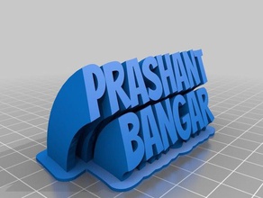 prashant office customized 3d print model - Mito3D