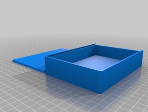 lid3 özelleştirilmiş parametrik kutumu kayar araç sahipleri & kutu 3d print model - Mito3D