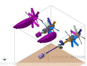 mikro c-130 hercules rc motorlar r c araçlar 3d print model - Mito3D
