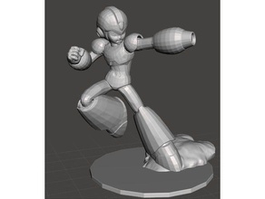 Kaya adam x modelleri megaman yazılımı rockman 3d print model - Mito3D