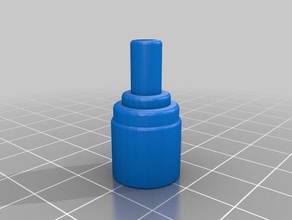 flange 9 6 mm pump diy arduino 3d print model - Mito3D