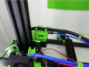extrusor de soporte del cable La impresión en 3d tevo tornado actualización 3d print model - Mito3D