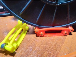 small spool holder 685 bearings 3d printer accessories bearing 3d print model - Mito3D
