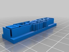 blastech industries logo 3d print model - Mito3D