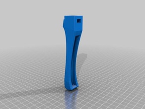 pan-pot handle 3d print model - Mito3D