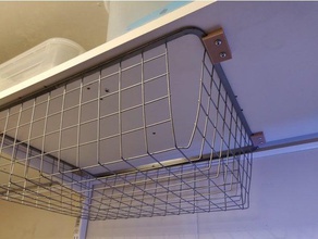 holder wire basket organization 3d print model - Mito3D