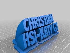christian lochner office customized 3d print model - Mito3D