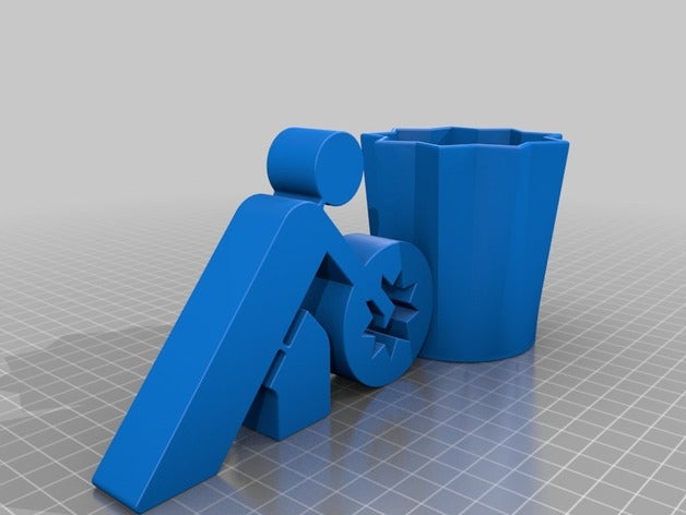 kalem tutucu ofis 3D print model - Mito3D