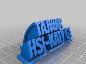 tajwar office customized 3d print model - Mito3D