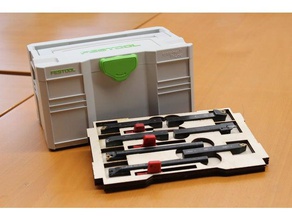 festool mini systainer tray lathe tools einsatz f r drehst hle tool holders & boxes drehbank drehmaschine holder 3d print model - Mito3D