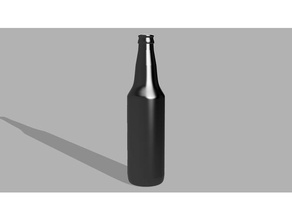 beer bottle 3d printing 3d print model - Mito3D