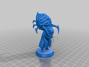 suplicante más oscura mazmorra criatura en miniatura de fanart La impresión 3d darkest dungeon figura juego video 3d print model - Mito3D