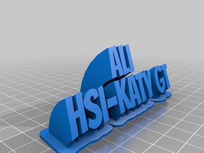 ali office customized 3d print model - Mito3D