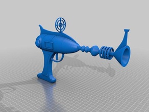 sci-fi gun props alien future science scifi stuff 3d print model - Mito3D