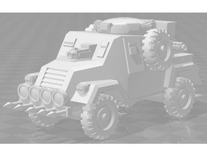 genestealer scout - gsc wh40k vehicles 40k warhammer astra militarum cult imperial guard warhammer40k 40000 3d print model - Mito3D