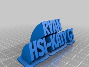ryan ofis özelleştirilmiş 3d print model - Mito3D