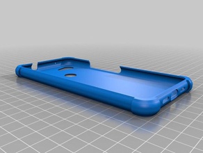 pixel 3a case bumber mobile phone 3d print model - Mito3D