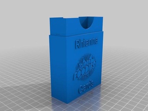 card box games customized 3d print model - Mito3D