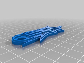 sonia keychains customized 3d print model - Mito3D