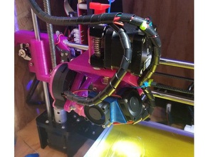 e3d-v6-dual-fan-extruder super Kühler 3d-Drucker Teile abs anet a8 Kühlung dual dual-fan e3d e3dv6 e3d-hotend extruder fan heatbreak - Kühlkörper Hitze-Pause Wärme störerin der hotend hot end interrupter prusa supercooler upgrade upgrades 3d print model - Mito3D