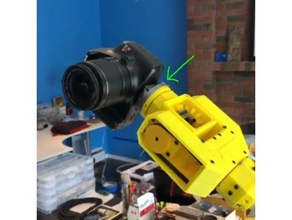 camera quick mount sixi robot arm robotics adapter compositing instagram photogrammetry change video 3d print model - Mito3D