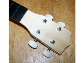 ucuz ukulele seti 6 mm şaft BURCU ayarlama makine müzik 3d print model - Mito3D