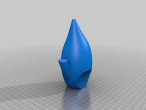 neti pot - vaso modo casa de banho 3d print model - Mito3D