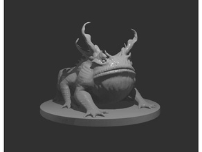 bukavac oyunlar kurbağa kobold basın tome hayvanlar 3d print model - Mito3D