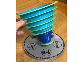 3d vortex model 3d print model - Mito3D