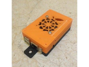orange pi pc pc2 ventilador de la caja interior electrónica caso plus 3d print model - Mito3D