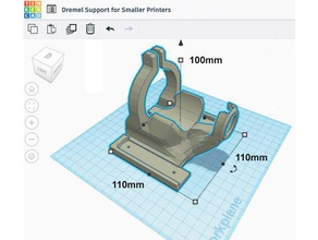 dremel 200 de base des plus petites imprimantes 3d le bricolage 3d print model - Mito3D