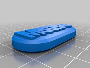 mouse tag final pets customized 3d print model - Mito3D