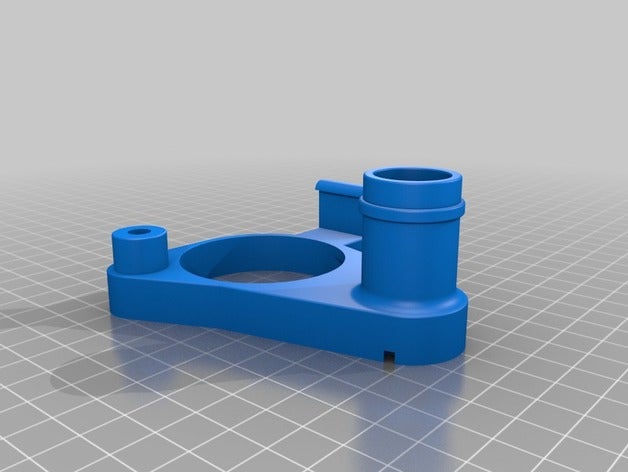 stepcraft 2 hf500 vacuum mount parts 3D print model - Mito3D