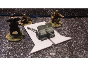 bolt action artillery base games 3d print model - Mito3D