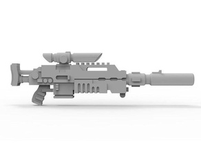 parafuso rifle sniper brinquedos & games eliminador eliminadores scout vanguarda 3d print model - Mito3D