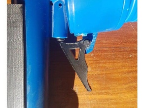 drain blaster trigger replacement parts 3d print model - Mito3D