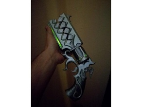 androxus revolver led-Licht-mod Requisiten änderung Paladine 3d print model - Mito3D