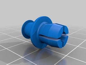 tronco push pin skoda vw automotive 3d print model - Mito3D